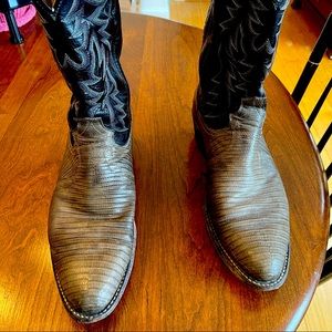 Dan Post lizard western boots size 11EW